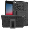 Dual Layer Rugged Shockproof Case & Stand for Apple iPad Mini (5th Gen) - Black